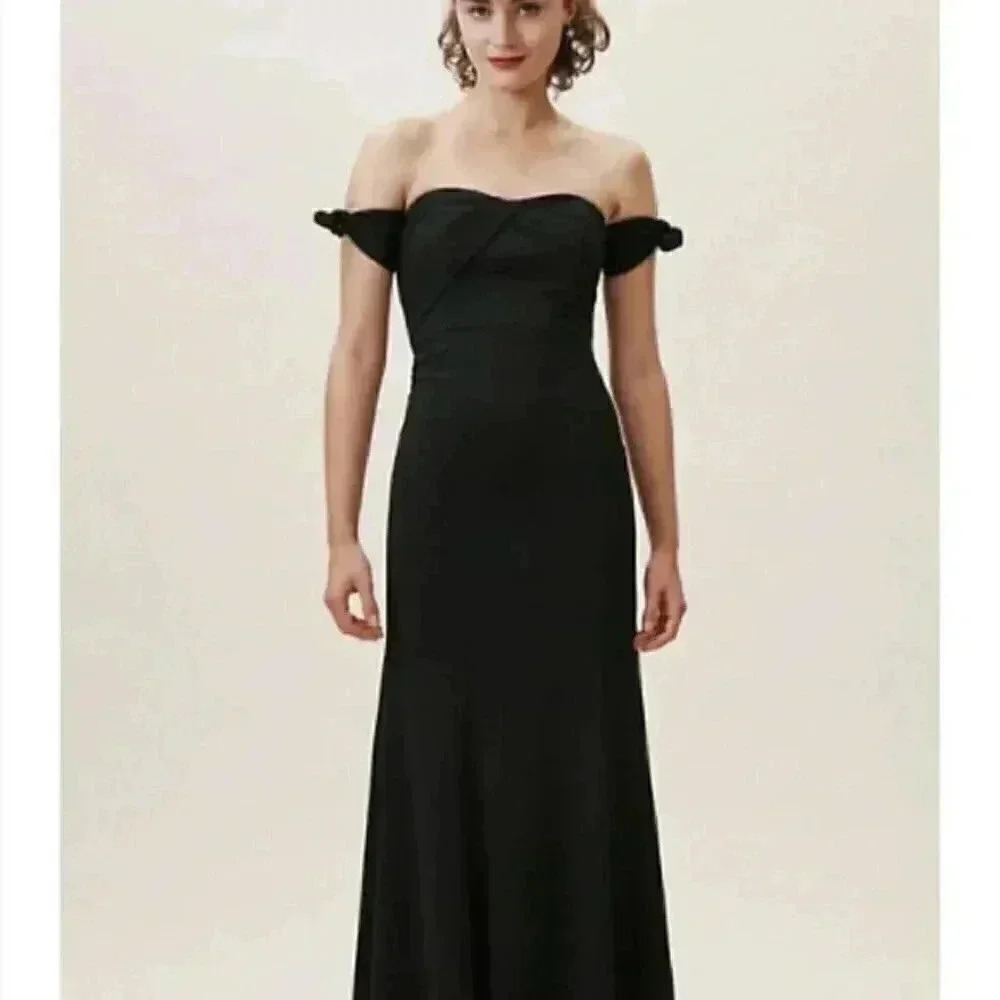 Watters Delilah Navy  dress size 4